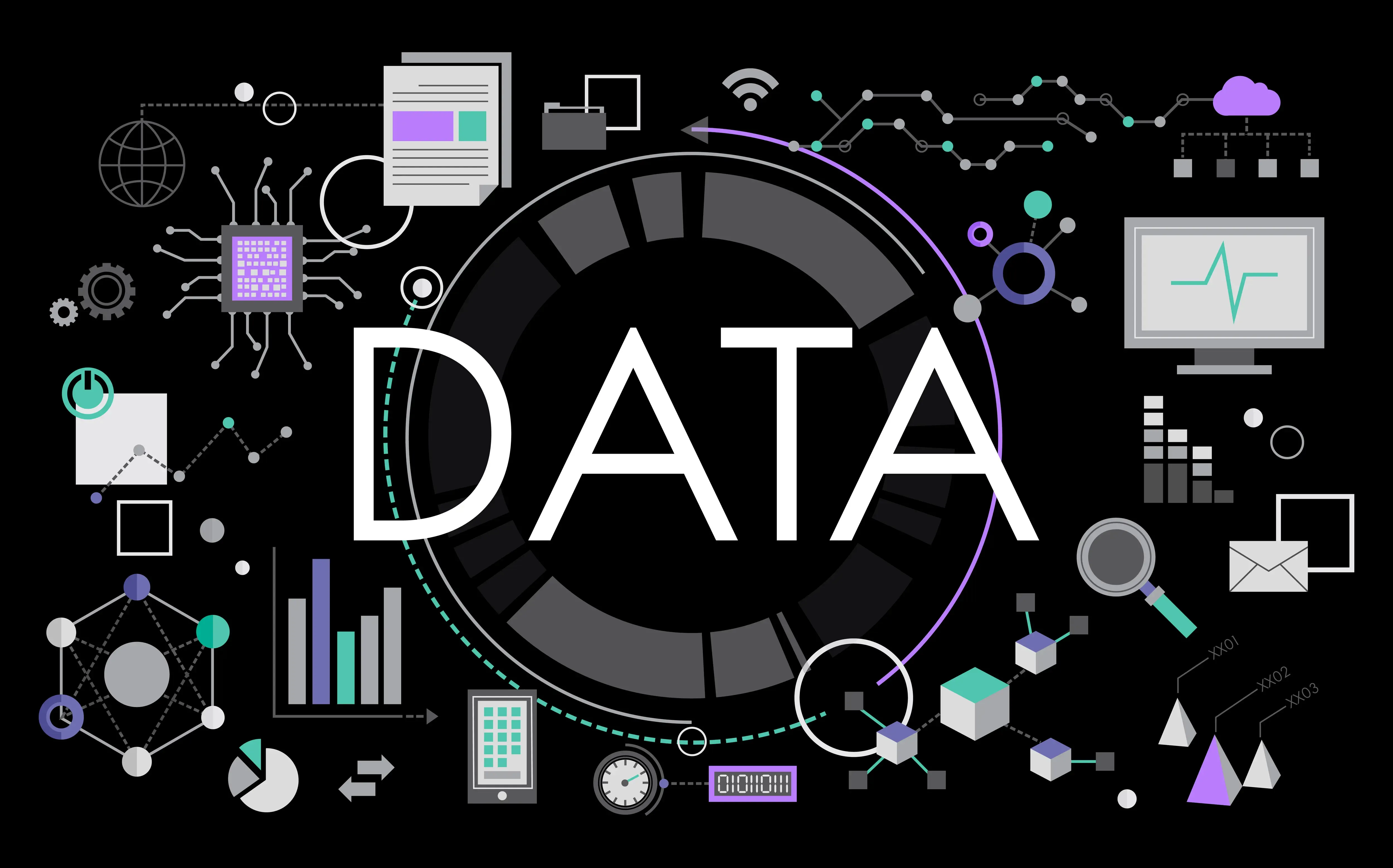 Illustration of social media concept | training data | saiwa