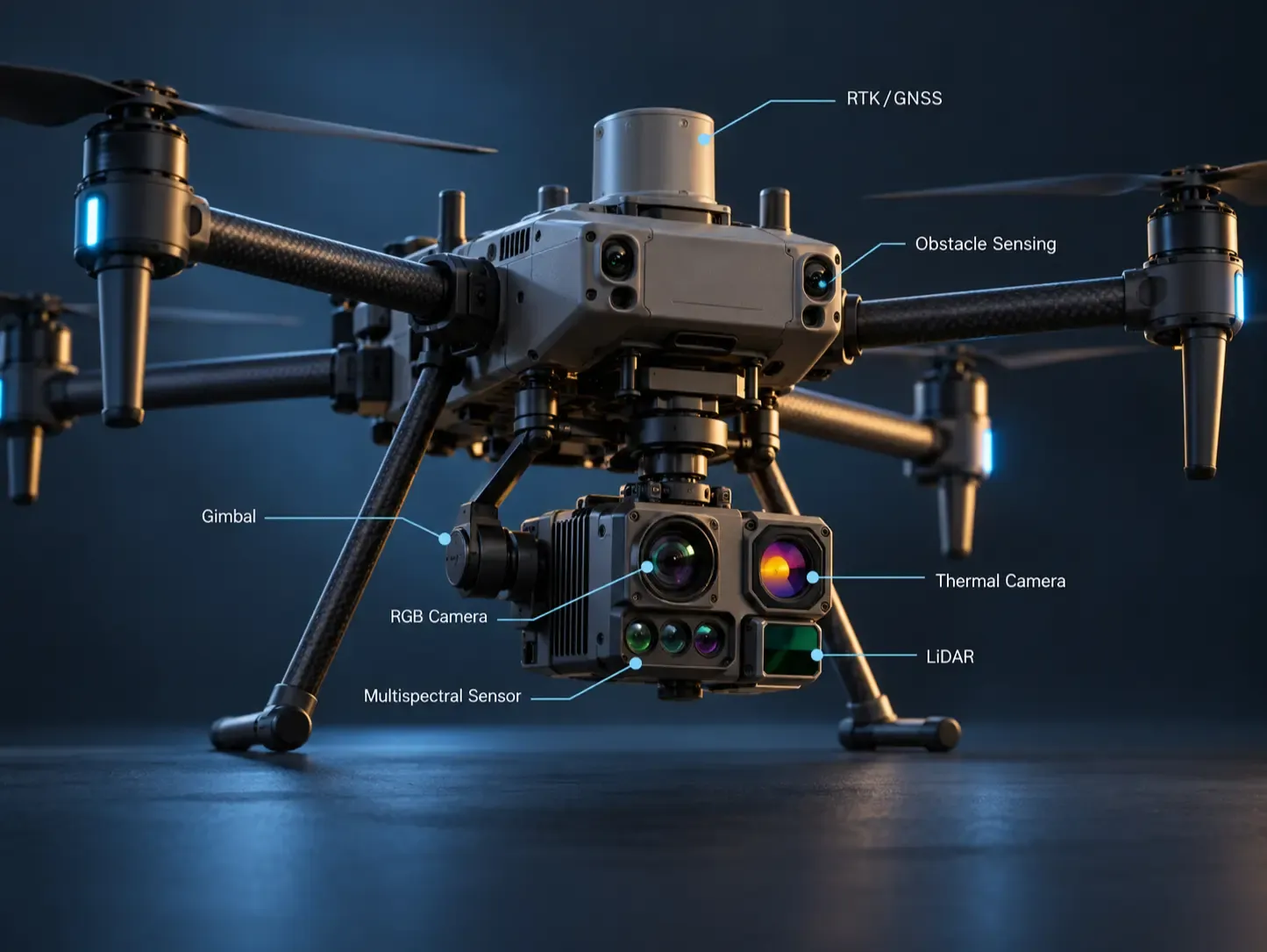 Multispectral and LiDAR Imaging