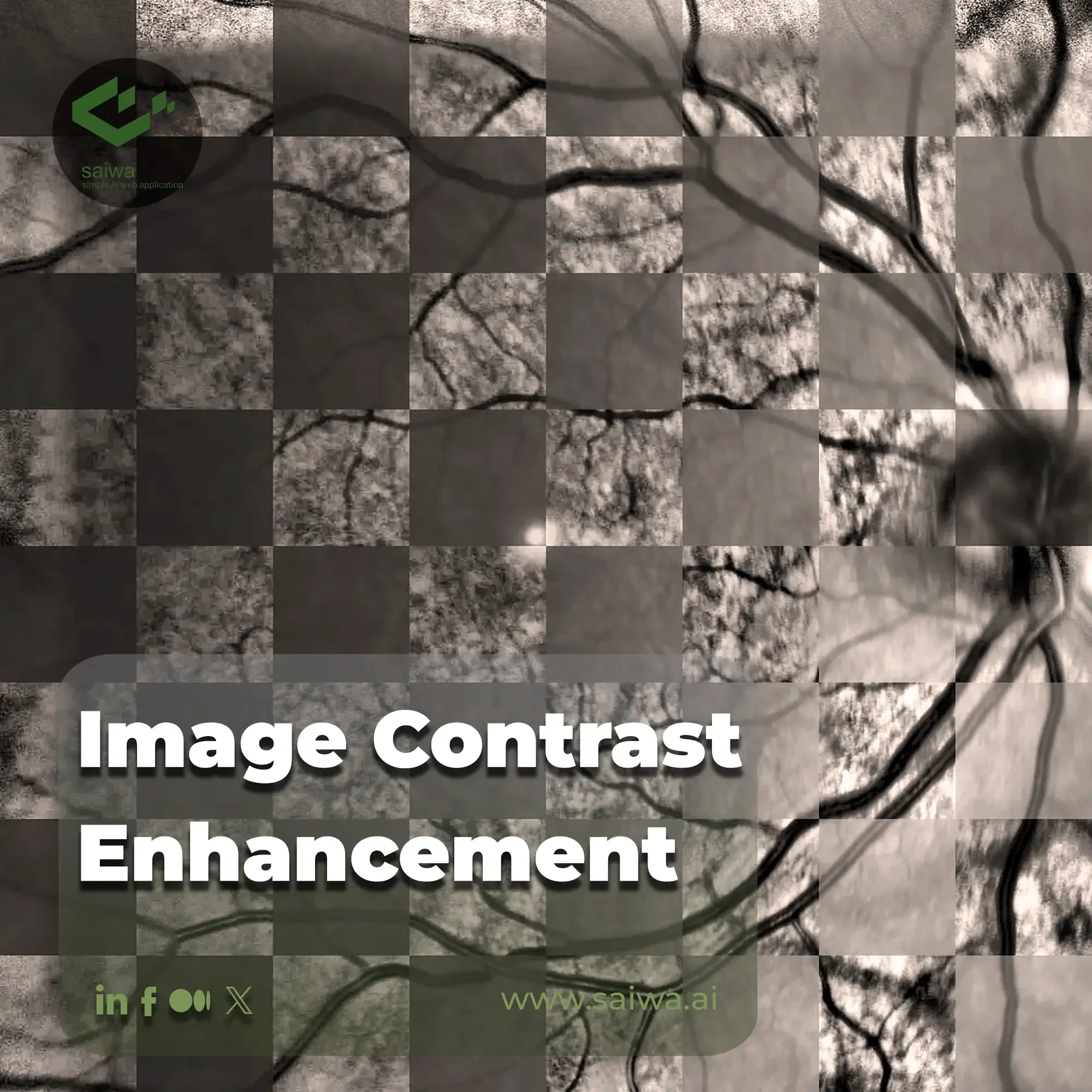 What is Image contrast enhancement ?