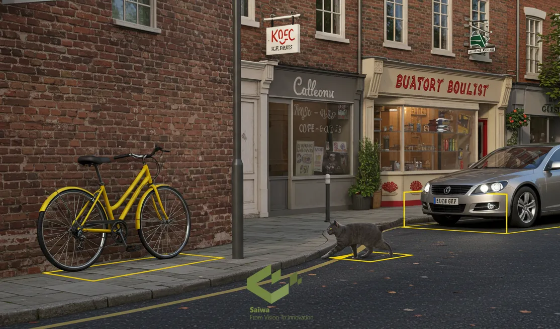 Count Objects from Images Online, cat, car, bike gets counted