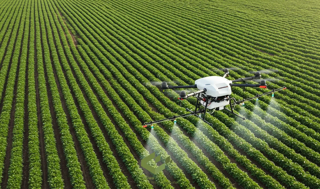 Drone in agritech