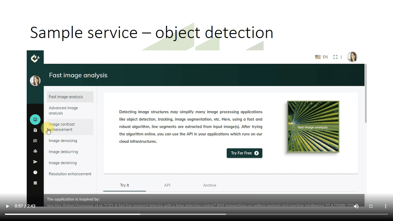 A fast demo on saiwa service application