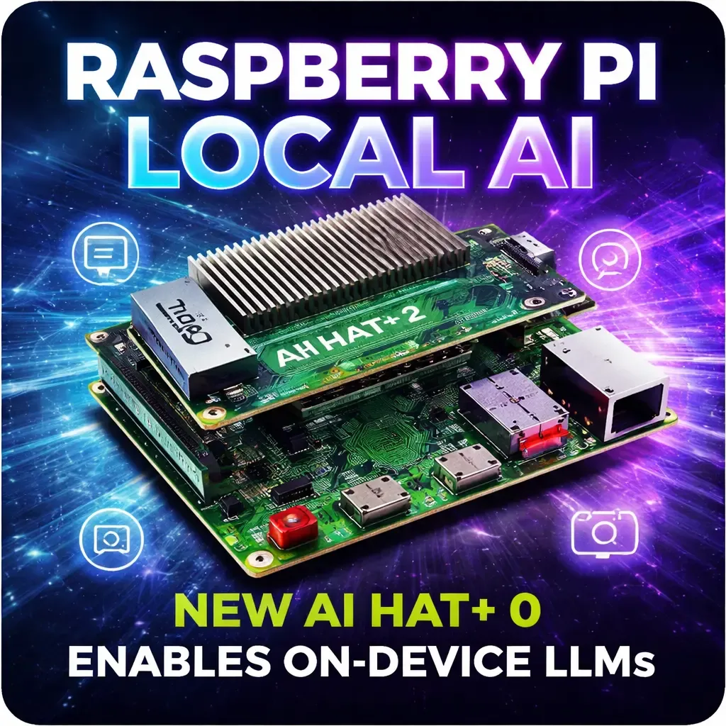 Raspberry Pi 5 Gets Local AI Upgrade with AI HAT+ 2