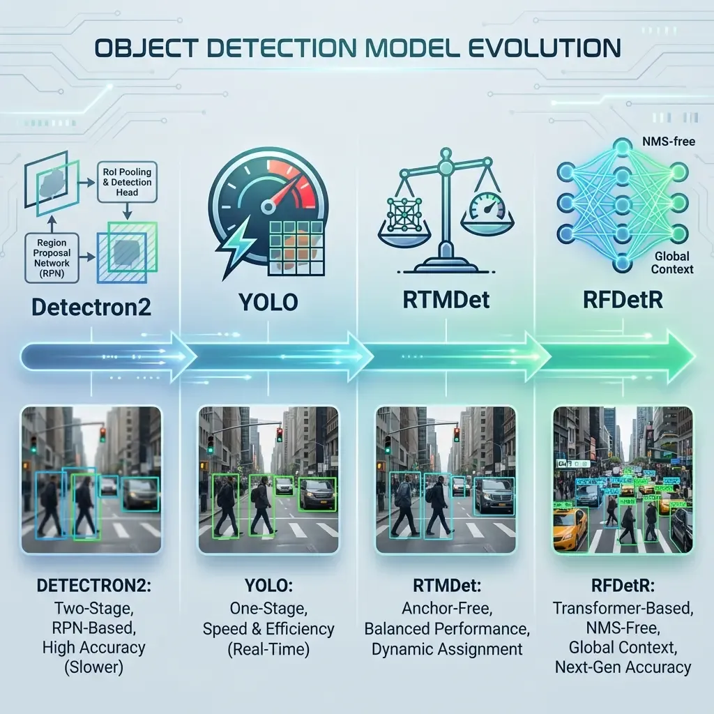 Evolution of the Object Detection Pipeline