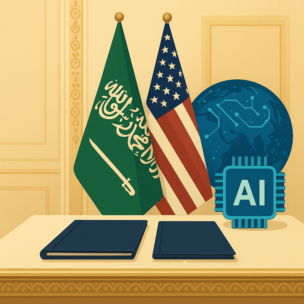 Saudi Crown Prince Visits Washington to Boost AI Ties