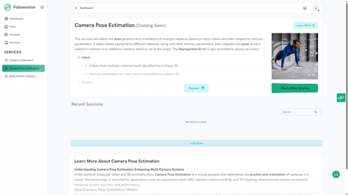 Follomotion Back-End Services for Motion Capture | Saiwa