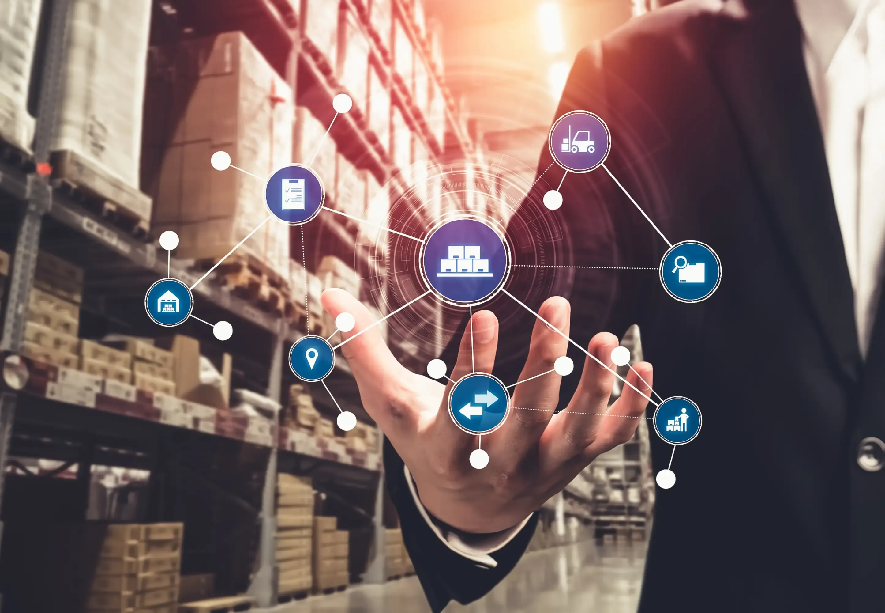 Smart warehouse management system with innovative internet of things technology